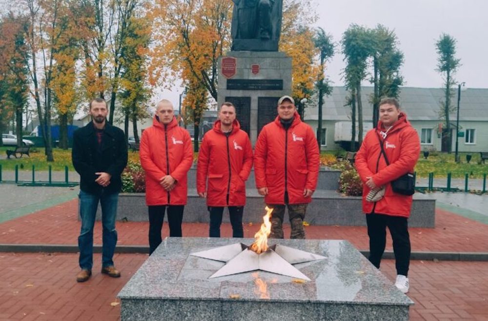 «Волонтерская Рота «Боевого Братства» Российской Федерации в Ивацевичском районе. Фото: ivatsevichy.by.