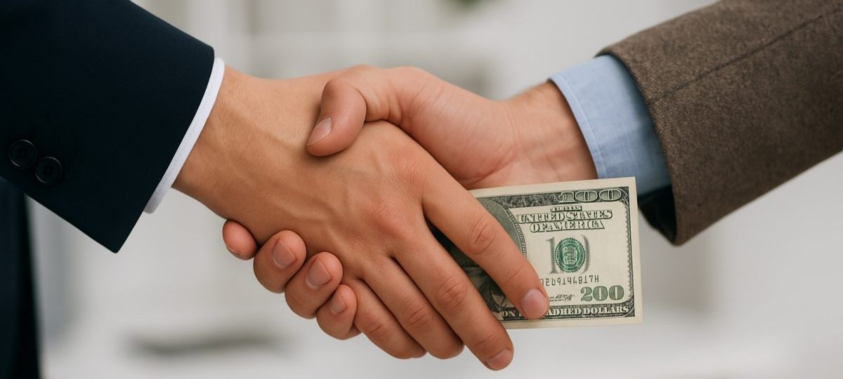 хабарніцтва з далярамі