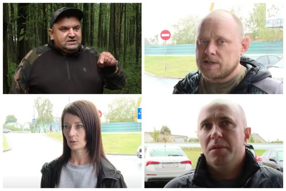 Местные жители, которые высказали свое мнение ОНТ про убийство волчонка. Скриншоты видео