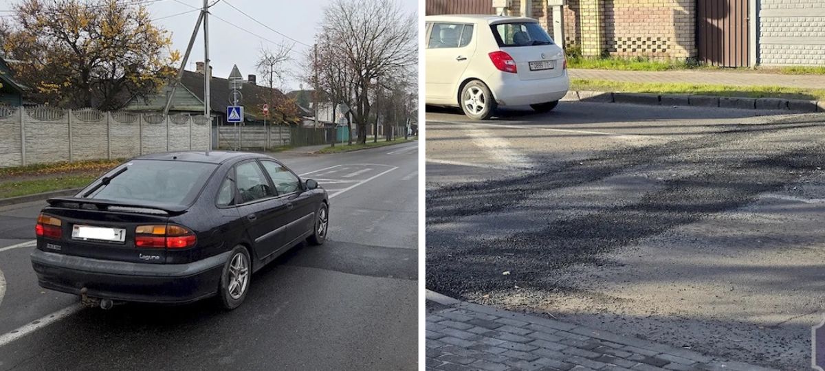 Искусственные неровности, лежачие полицейские, Брест