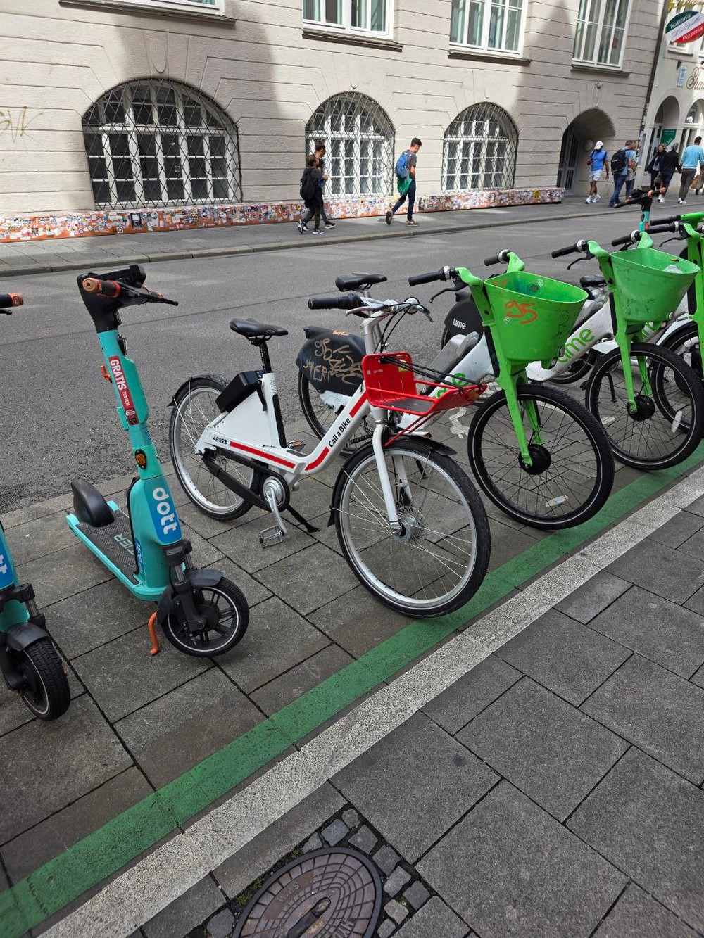 Велосипеды на прокат в Мюнхене. Фото: BGmedia