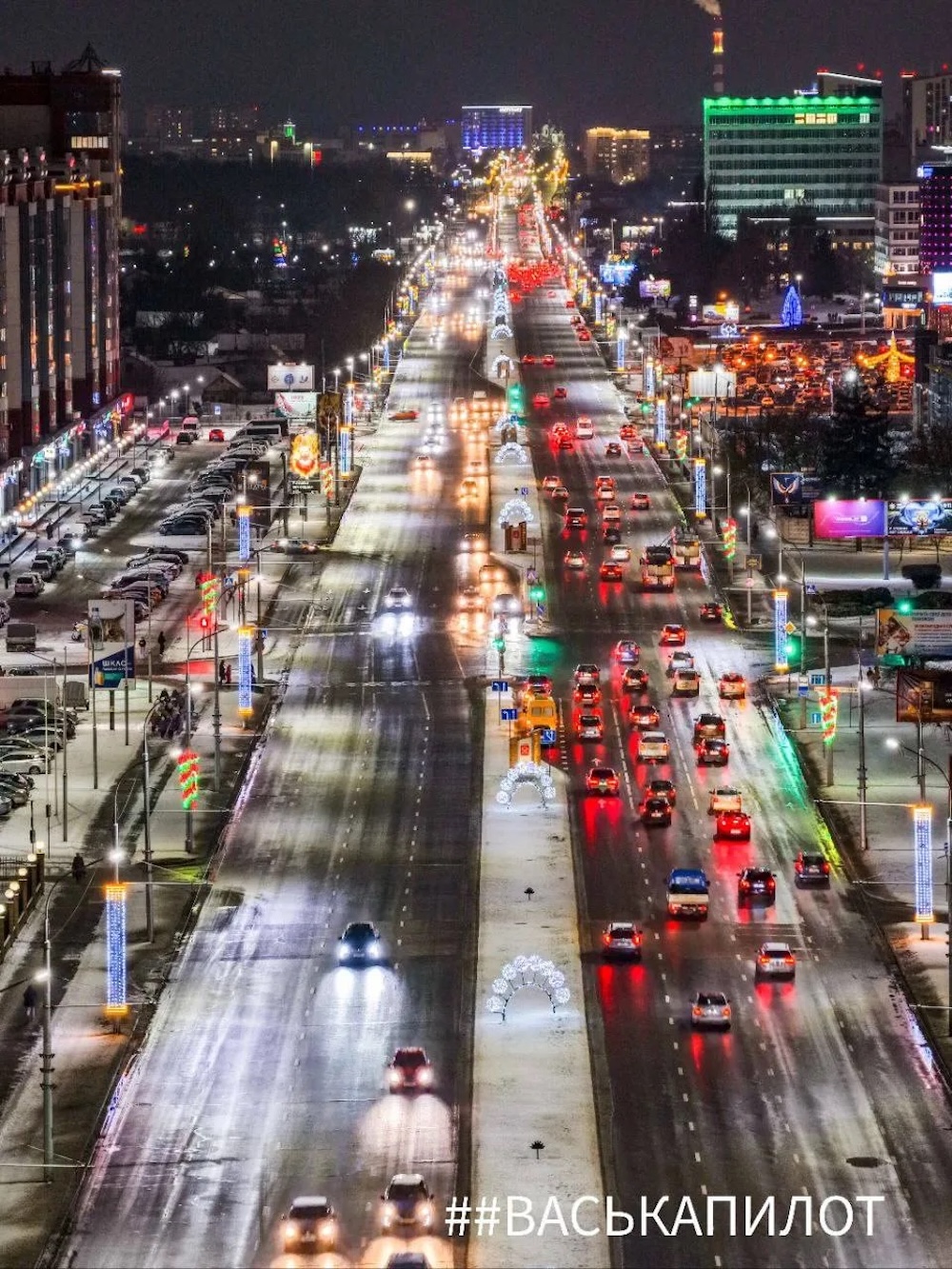 Улица Московская в Бресте.