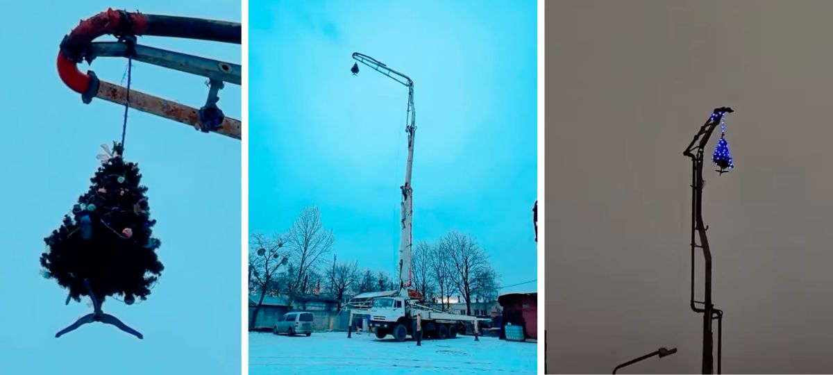 Елка, Брест, МонолитБрест, креатив