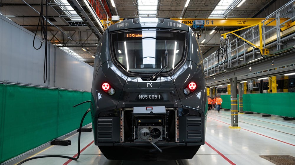 Электропоезд семейства Coradia Nordic.