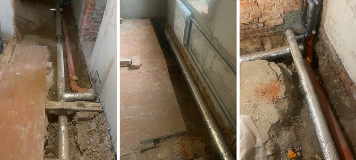 гниль и сырость в подъезде